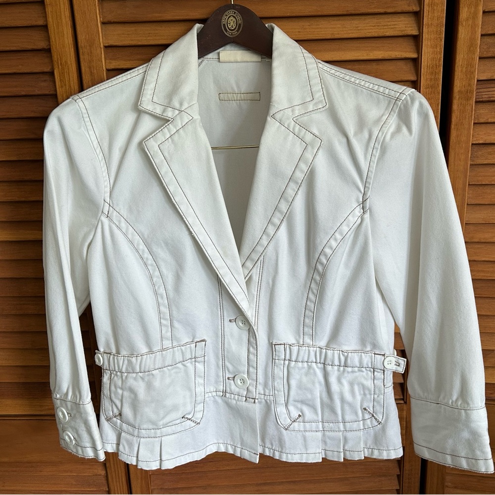 DONNA KARAN CROP JACKET